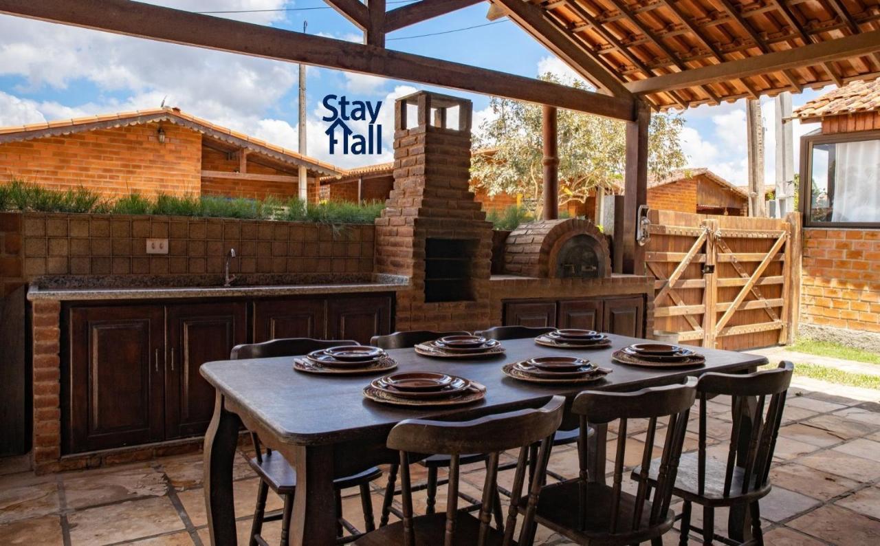 Refugio Em Gravata C/ Churrasq E Forno Pizza-Sh010 Extérieur photo